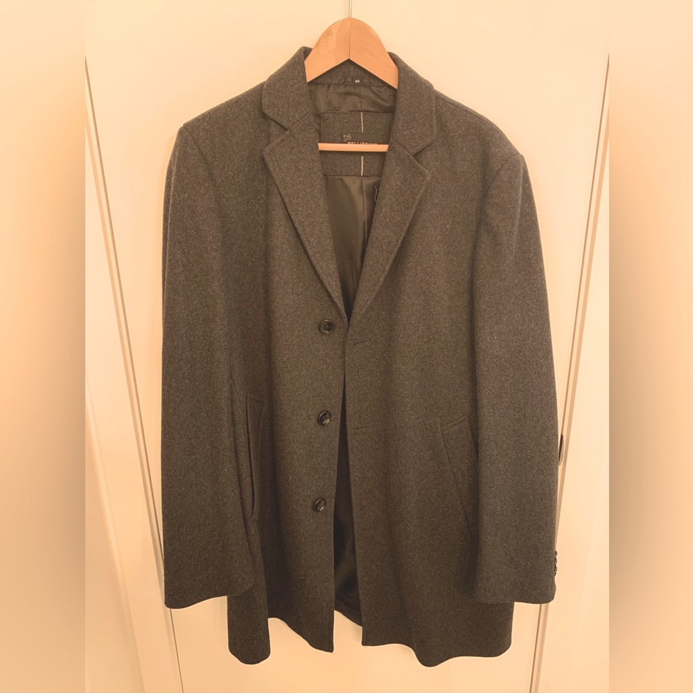 BELLISSIMO MENS DRESS COAT GREAT CONDITION!